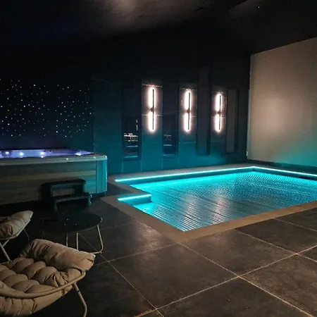 Willa O Temps Suspendu Piscine Interieure, Spa, Sauna Prives En Campagne