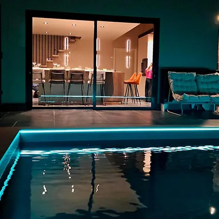 Willa O Temps Suspendu Piscine Interieure, Spa, Sauna Prives En Campagne *