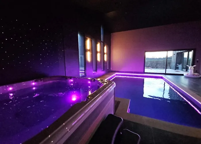 O Temps Suspendu Piscine Interieure, Spa, Sauna Prives En Campagne Villa *
