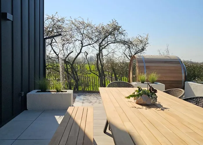 Villa O Temps Suspendu Piscine Interieure, Spa, Sauna Prives En Campagne